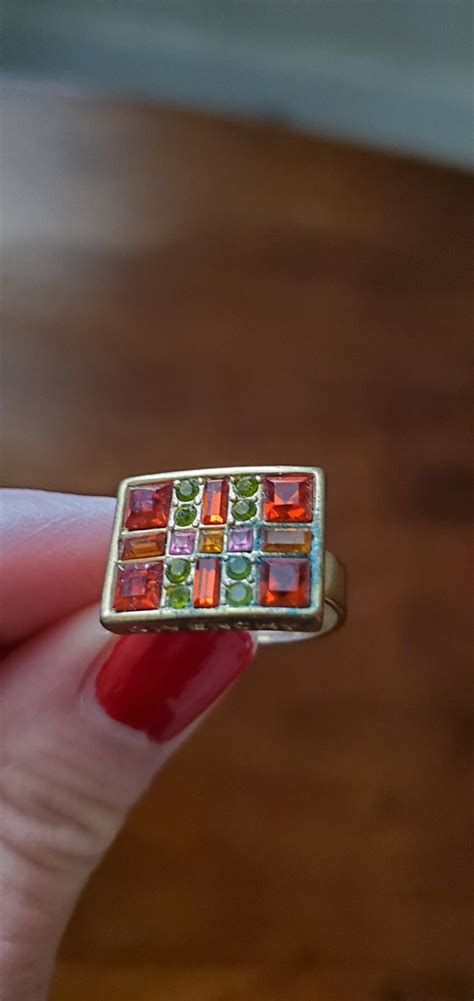 givenchy paris rings antique flower